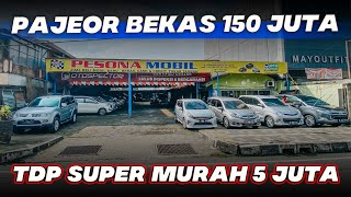 PAJERO BEKAS 150 JUTA PROMO BAYAR TOTAL DP SUPER MURAH HANYA 5 JUTA TINGGAL PILIH MOBIL SECONDNYA