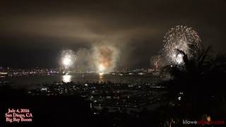 2016-07-04 Big Bay Boom Fireworks Show, San Diego, CA, Original Sound