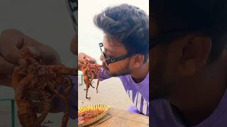 Eating Octopus  octopus seafood solotravel allindiatour theghumshudavloger