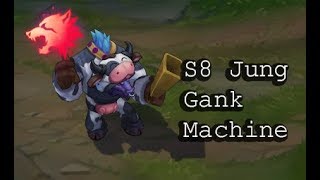 Alistar Jungle Clear Preseason S8 Gank Machine