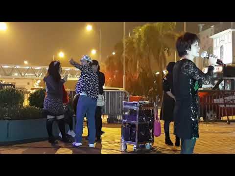 旺角羅文歌舞團  中環摩天輪下  旺角任劍輝吳少雲  帝女花之奄遇   2019.1.12