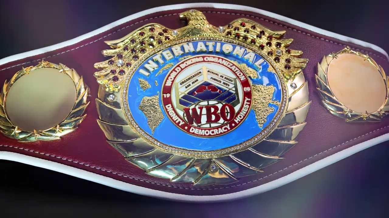 New WBO Title Belts Unveiled During Annual Convention