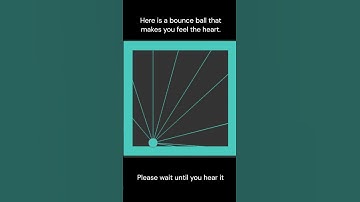 Bounce ball until you hear the heartbeat.#polyrhythms #satisfying #polyrhythms