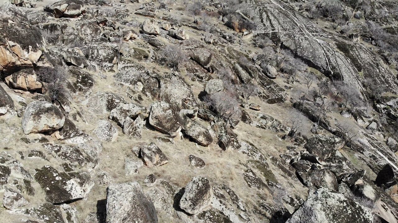 Drone video of the Markovi Kuli geosite