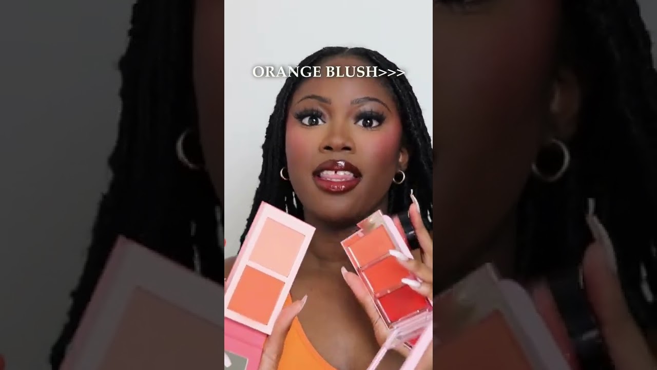 ORANGE BLUSH IS FOR BLACK WOMEN