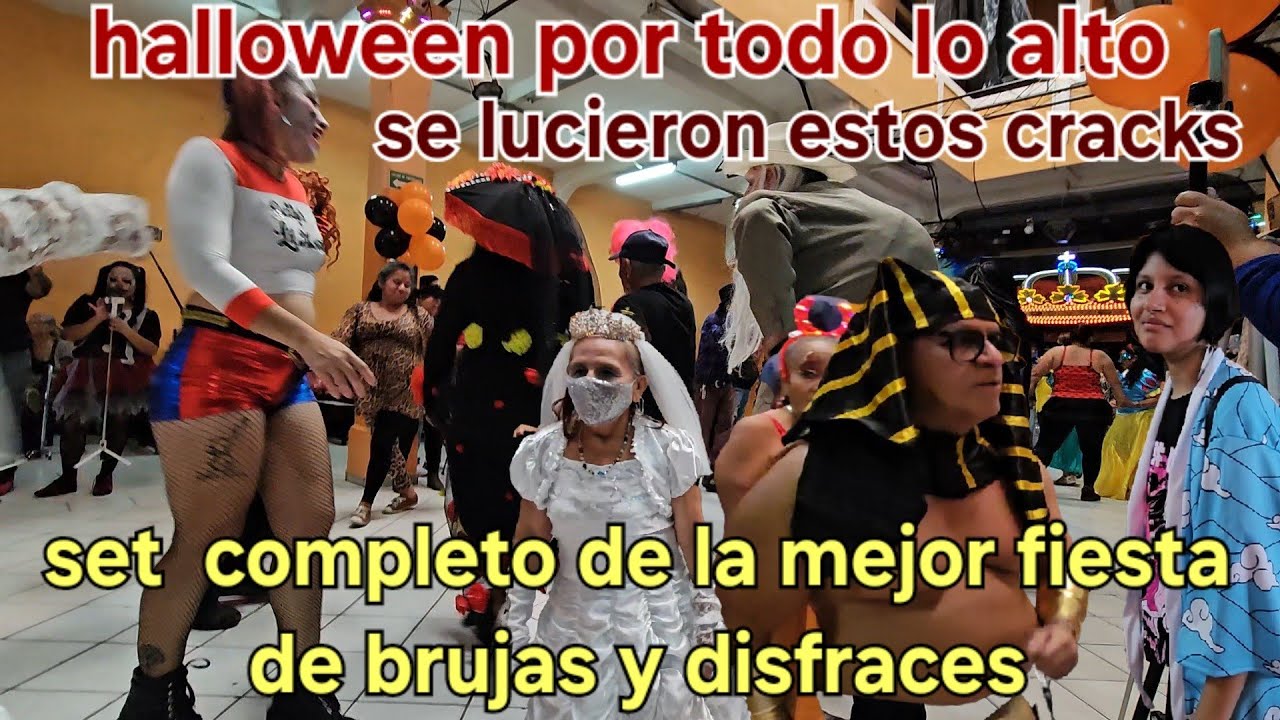 ️ asi estuvo la fiesta del halloween en el rey , 🛑 vean quienes no ...
