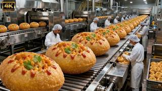 Inside The Largest Gappe Pani Puri Production Factory Youve Never Seen Before