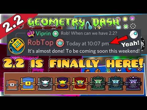 Geometry Dash 2.2 Is Coming Out! New Sneak Peek 2 Is Here!? | GD News?