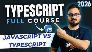 TypeScript Tutorial #2 - TypeScript vs JavaScript | Dynamic vs Static Typing