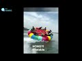 custom high quality inflatable yacht display