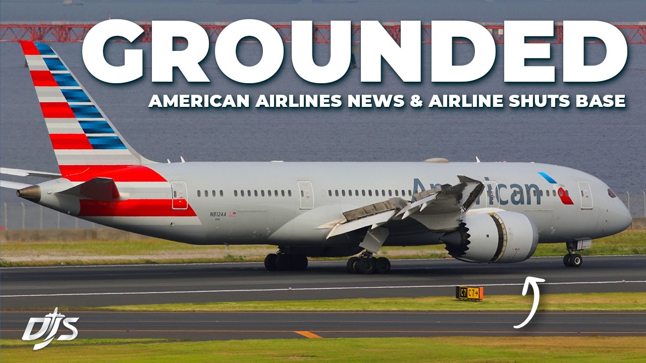 Grounded Aircraft, American Airlines News & Airline Leaves Airport