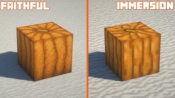 Faithful vs Immersion | Texture Comparison