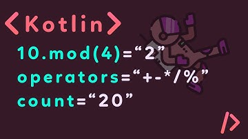 Kotlin For Beginners Tutorial (Arithmetic Operators, Assignment Operators)