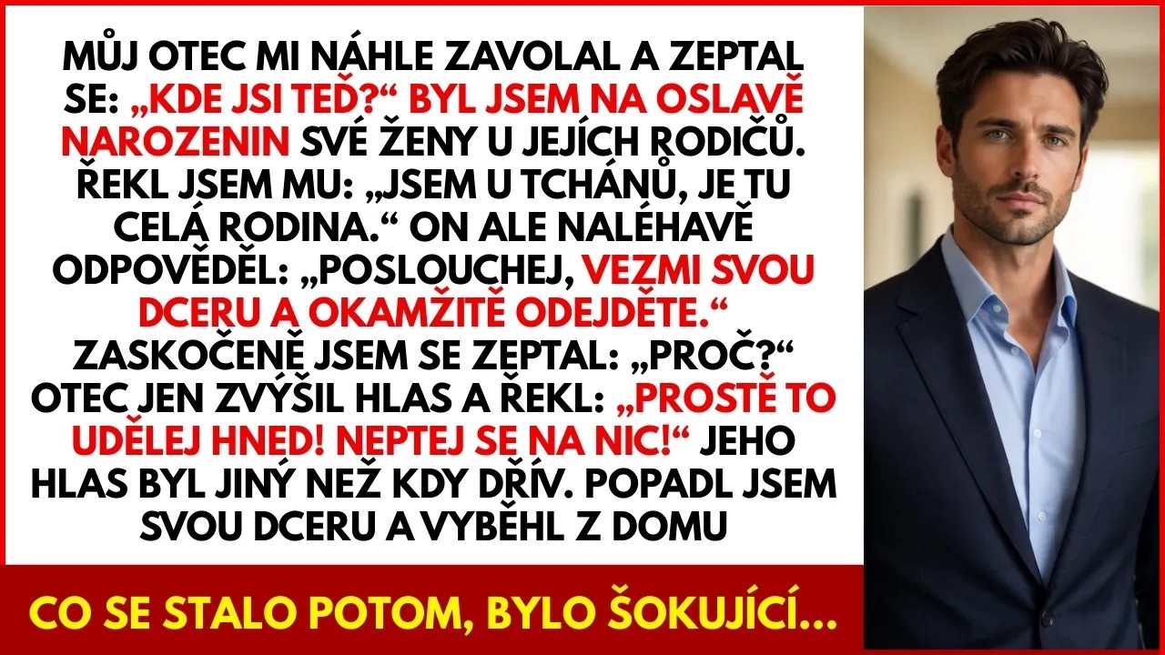 Nikdy jsem si nemyslel, že zvuk otcova hlasu mě dokáže ochromit, ale telefonát na Amandiny dvaatřicáté narozeniny změnil všechno, čemu jsem věřil o lidech, které jsem miloval. Seděli jsme na...
