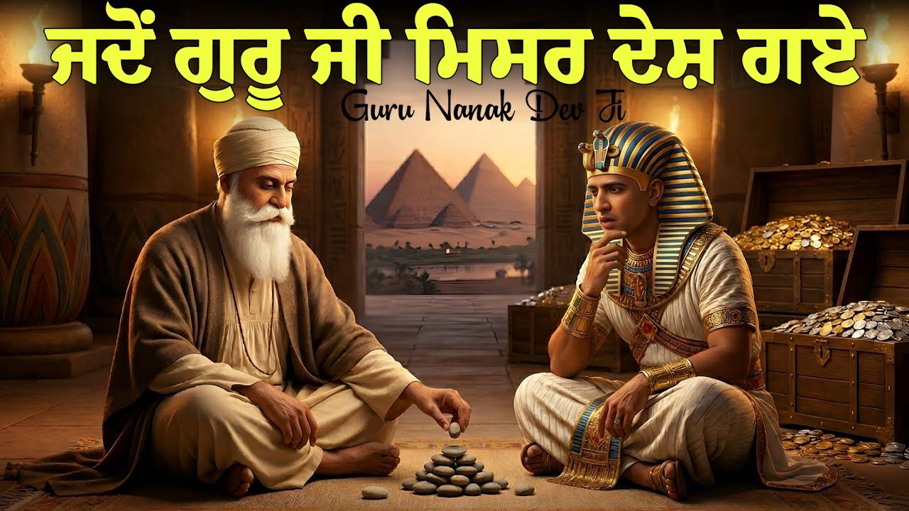 ਜਦੋਂ ਗੁਰੂ ਜੀ ਮਿਸਰ ਦੇਸ਼ ਨੂੰ ਗਏ || ਜੀਵਨ ਦਾ ਅਸਲ ਮਕਸਦ || Guru Nanak Dev Ji Sakhi || Sach Kartar