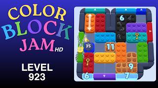 Color Block Jam Level 923 Solution Walkthrough