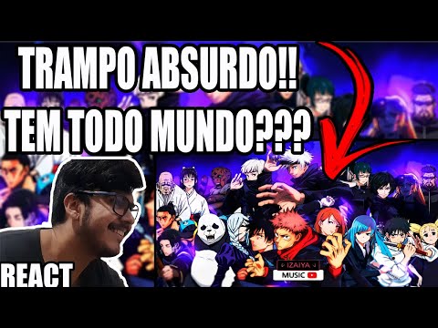 React Protetores do Mundo | Feiticeiros Jujutsu (Jujutsu Kaisen) | Izaiya 08 | Especial 1K #REACT