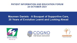 Maureen Daniels - A Bouquet of Supportive Care, 20 Years of Evolution Learnt and Looking Ahead screenshot 3