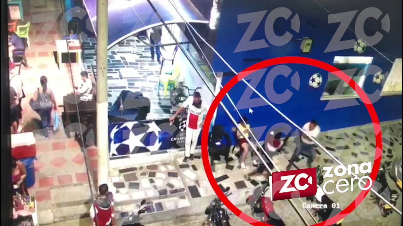 Video muestra el momento del ataque a un hombre en billar de la carrera 21