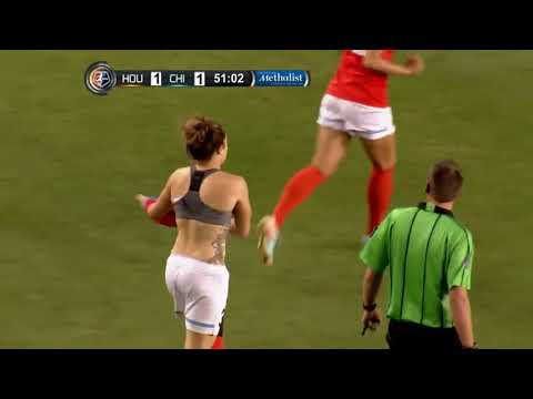 May 23 2014 Ella Masar First Houston Dash Home Goal