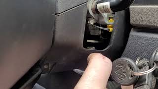 Athlete Statistics 2010 Dodge Ram Gear shifter won't move.