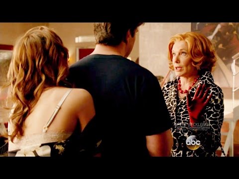 Castle 8x17 Opening Scene Beckett Castle Interrupted by Martha  “Death Wish” Season 8 Episode 17