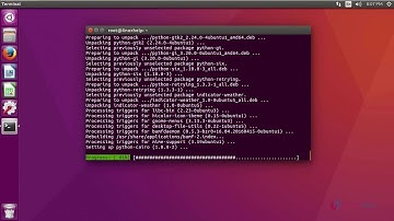How to install Simple Weather Indicator on Ubuntu 16.04