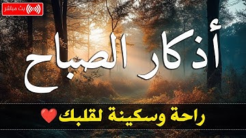 ذكار الصباح بصوت يريح قلبك راحه نفسيه 💚 حصن نفسك وبيتك من الشيطان اذكار الصباح صباح اذكار