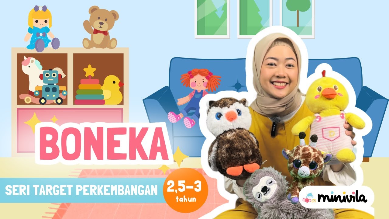 BONEKA | Ide Bermain sambil Belajar Menggunakan Boneka