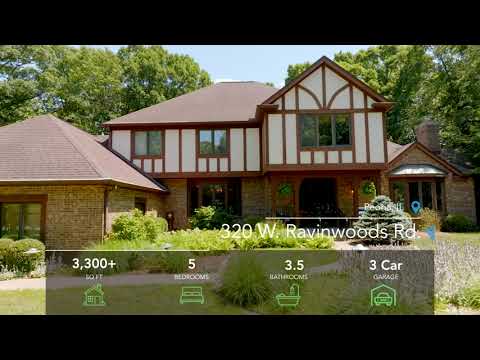 320 W. Ravinwoods Rd., Peoria, IL home video tour