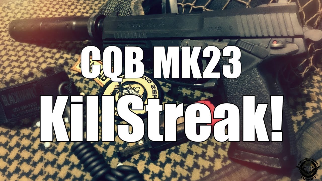 Airsofts Silent Killer TM Mk23 CQB GamePlay