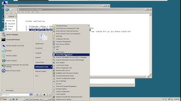 Folder Redirection Configured in Windows Server 2008