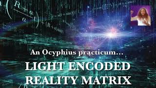 L.E.R.M. Light Encoded Reality Matrix  materialize out of thin air