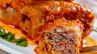 How To Make Slow Cooker Stuffed CABBAGE ROLLS!  Simple, Quick & Easy Meals with Chef and More