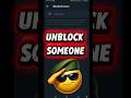 How to Unblock Someone on Telegram | Unlock Telegram User Easily#TechFrack #Shortsvideo