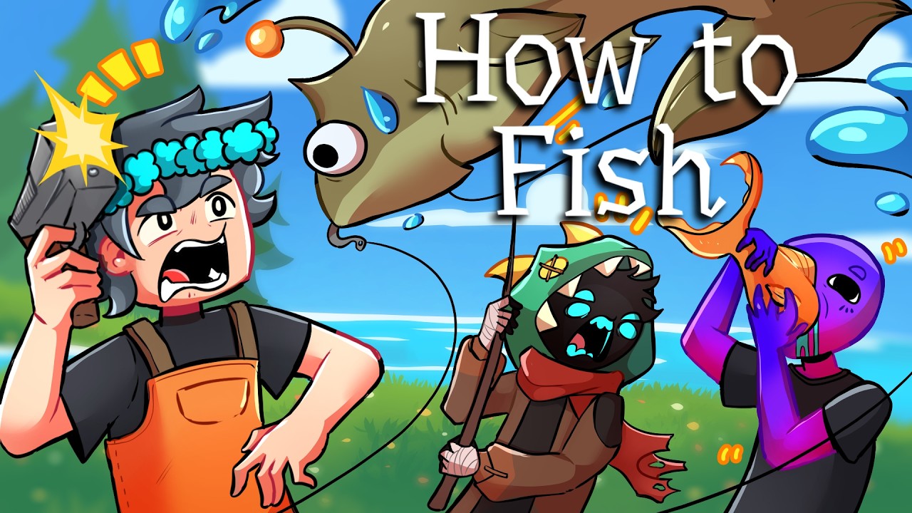 ON JOUE AU JEU DE PECHE LE PLUS WTF DU MONDE.. (How To Fish)