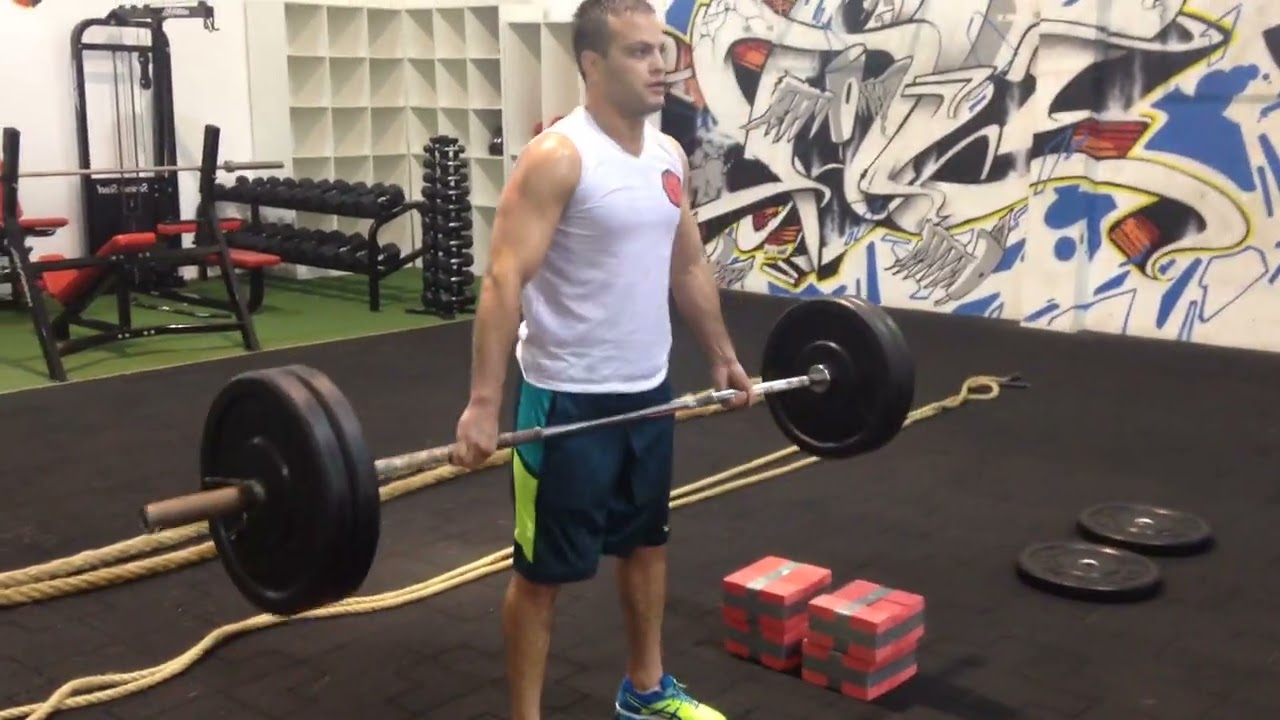 Cortes do programa de treino do Fred Blum