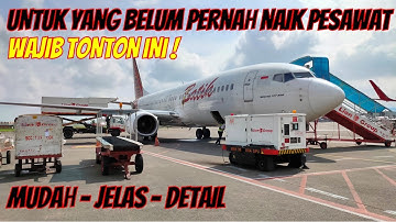 CARA NAIK PESAWAT TERBANG PERTAMA KALI UNTUK PEMULA