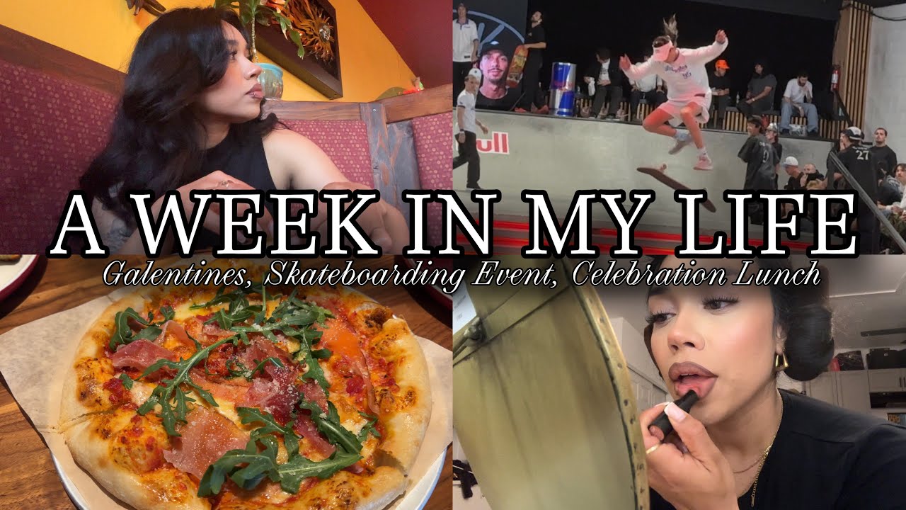 НЕДЕЛЯ ИЗ МОЕЙ ЖИЗНИ: День подруг, мероприятие по скейтбордингу, праздничный обед + дела по хозяй...