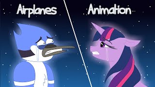 Can We Pretend That Airplanes In The Night Sky Are Like Shooting Stars  Animation Meme