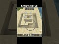 MINECRAFT SMALL SAND CASTLE #like #comment #subscribe #support #share