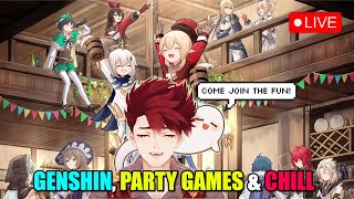  MISSED LAST WEEK'S BIRTHDAY BASH? LET'S PARTY SOME MORE  COME HANG OUT ️ | Genshin VTuber LIVE