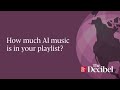 How much AI music is in your playlist?