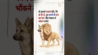 They Claim to Be Lions… Until You Stop Believing | Powerful Hindi Life Lesson