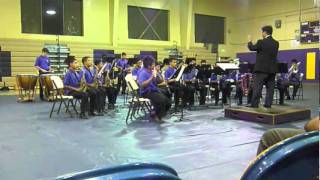DMS beginning Band Winter Concert 2010 - Up On the House Top