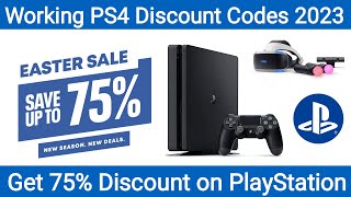 PS4 Discount Codes 2023 | Playstation Discount Codes | How to Get PSN Codes | Discount Codes For PS4
