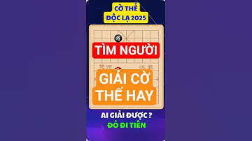 TÌM AI GIẢI ĐƯỢC THẾ CỜ NÀY ? #shorts #xiangqi  #cotuong #cothe