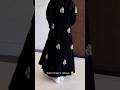 Black Stylish Abaya Design✨|2024 Burkha Collection #shorts #abaya #burkha #hoordesingers