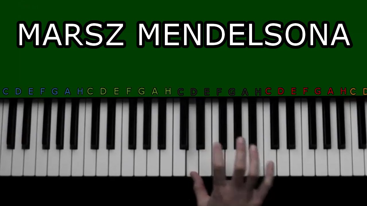 Marsz Mendelsona Weselny Na Keyboardzie Muzyka Klasyczna Youtube