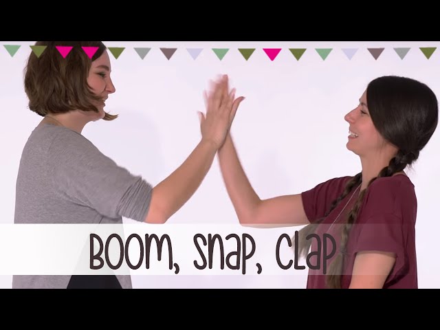 Boom, Snap, Clap | Klatschspiele Anleitung - YouTube